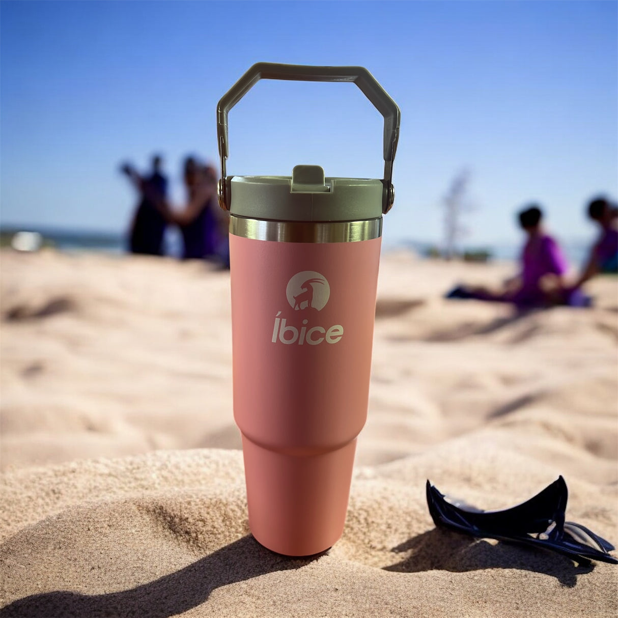 Vaso Térmico Frío - Caliente Acero Inoxidable 1lt c/aza