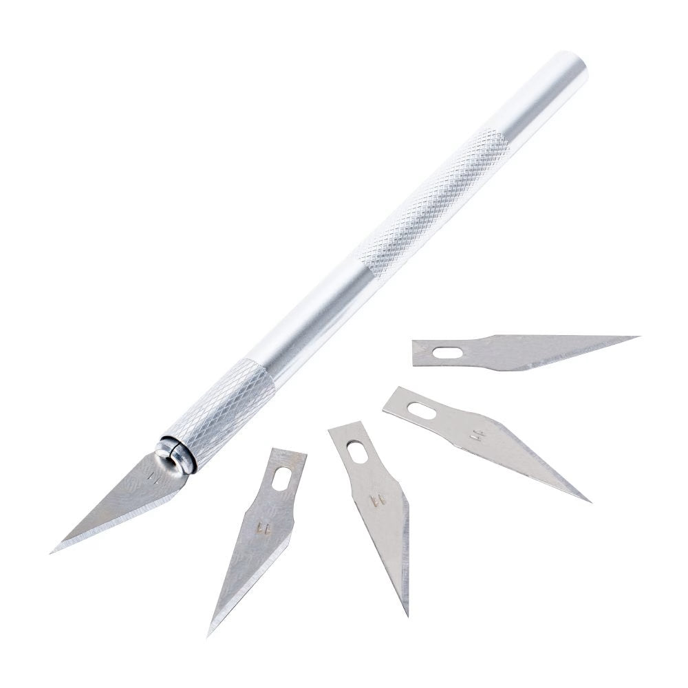 Cuchillo de Precisión + 5 Repuestos Diferentes