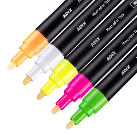 Marcador Tiza Fluorescente 5 und colores surtido