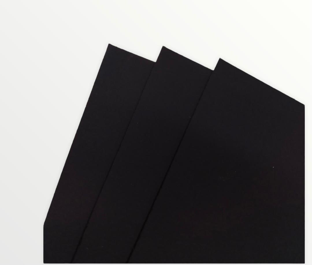 Carton Piedra Negro 1,68mm Oficio 1und