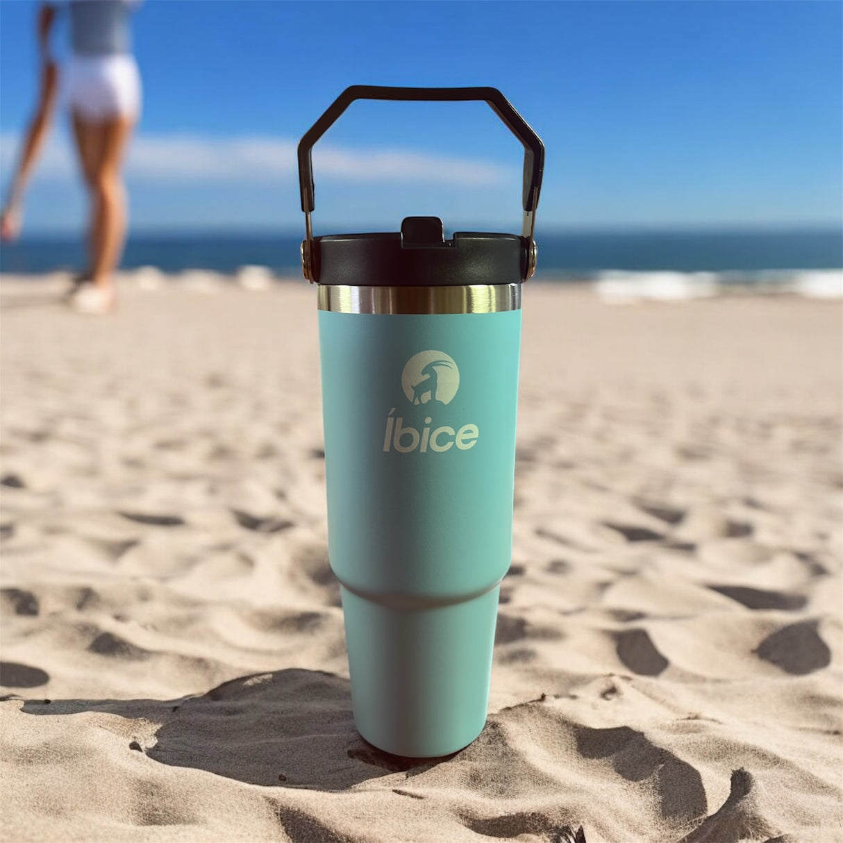 Vaso Térmico Frío - Caliente Acero Inoxidable 1lt c/aza