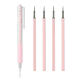 Rotulador cuchillo con 4 repuesto tipo bolígrafo