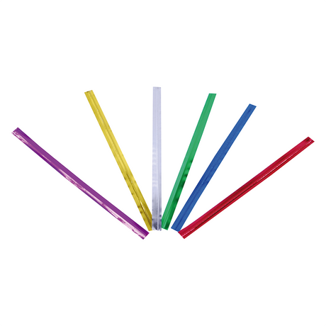 Amarras metálicas colores surtido 8cm x 400und aprox