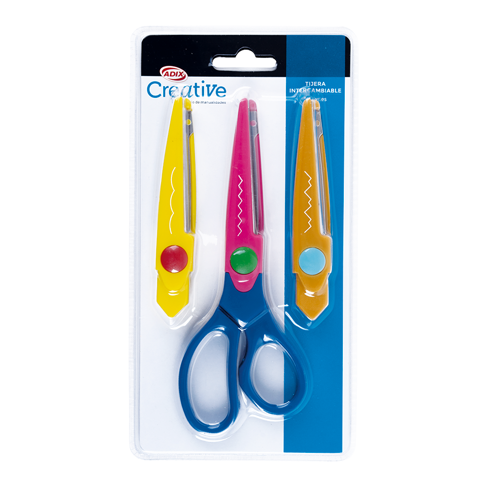 Tijera Intercambiable 3 Filos