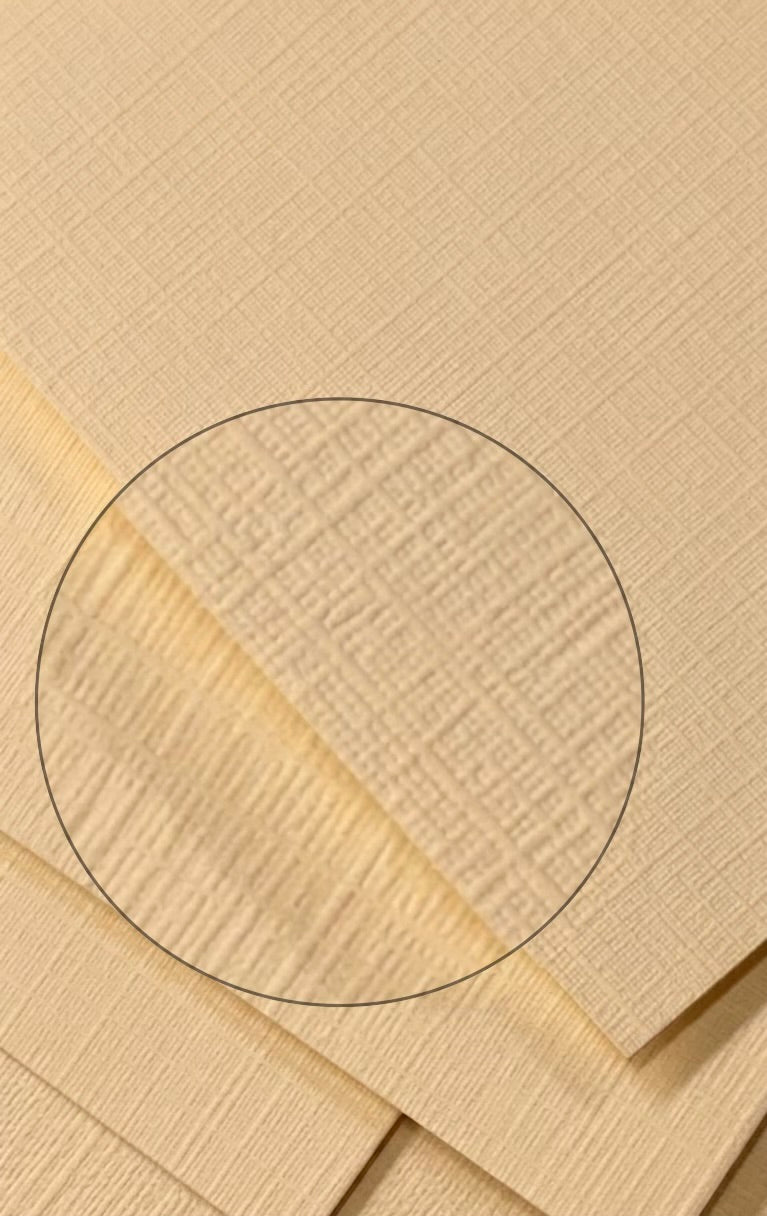 Opalina 200Gr Textura Tela Crema Carta 50H